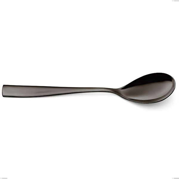 Cucchiaio tavola EtoIle PVD Black, Acciaio 18/10 lucido, spessore 4 mm, lunghezza 220 mm, PVD black
