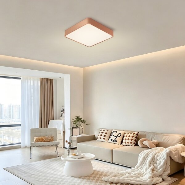 Brilagi - Plafoniera LED POOL LED/48W/230V 3000/4000/6000K 50x50 cm bronzo