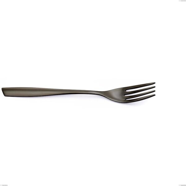 Forchetta da servizio Acciaio inox 18/10 PVD Black Eleven lunghezza 252 mm spessore 2,5 mm nero