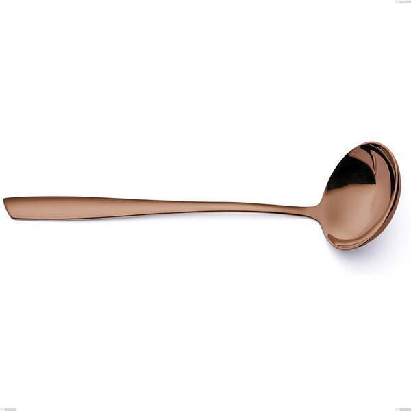 Mestolo ELeven PVD Chocolate, Acciaio 18/10 lucido, spessore 2.5 mm, lunghezza 302 mm, PVD chocolate