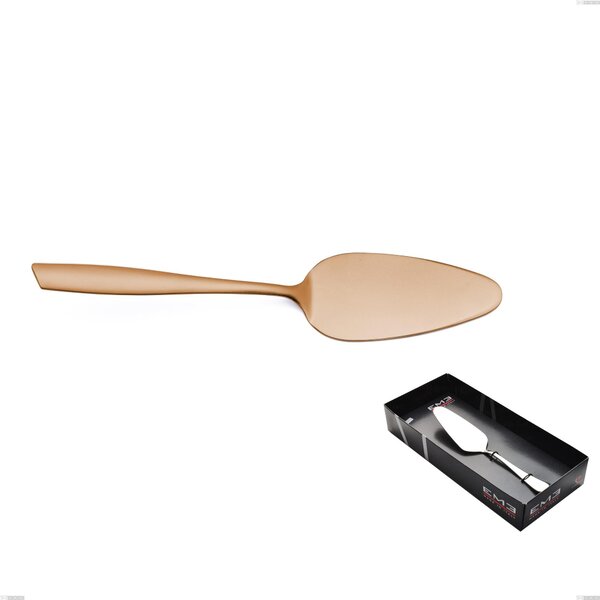 Confezione vetrina 1 pezzo pala torta Eleven rose brunita lucida , Acciaio inox 18/10 (AISI 304), spessore 2,5 mm