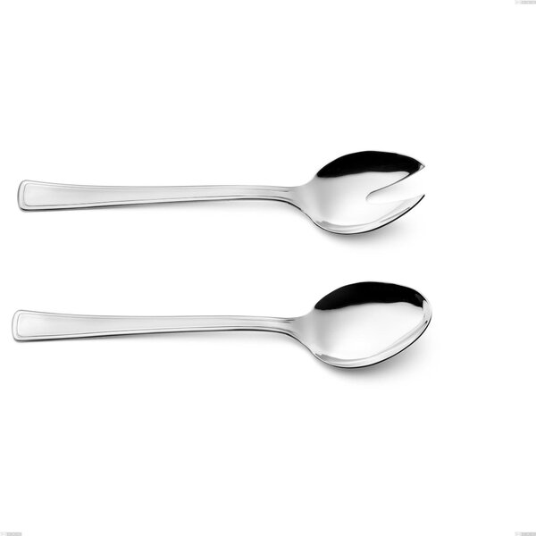 Coppia insalata Galles, Acciaio inox 18/10 (aisi 304), spessore 2.00 mm, Lunghezza 231 mm