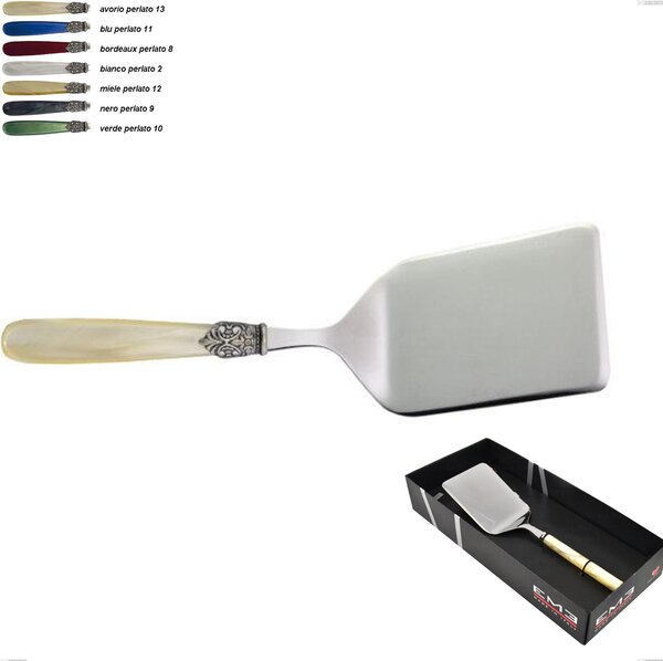 Confezione vetrina 1 pezzo pala lasagne georgian, Acciaio 18/10 AISI 304 Lucido manicatura acrilico perlato