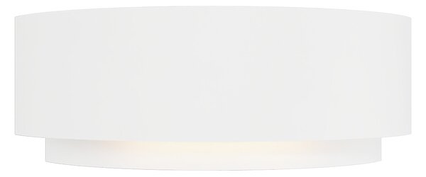 Applique da Parete G9 Semicircolare in Gesso Pitturabile