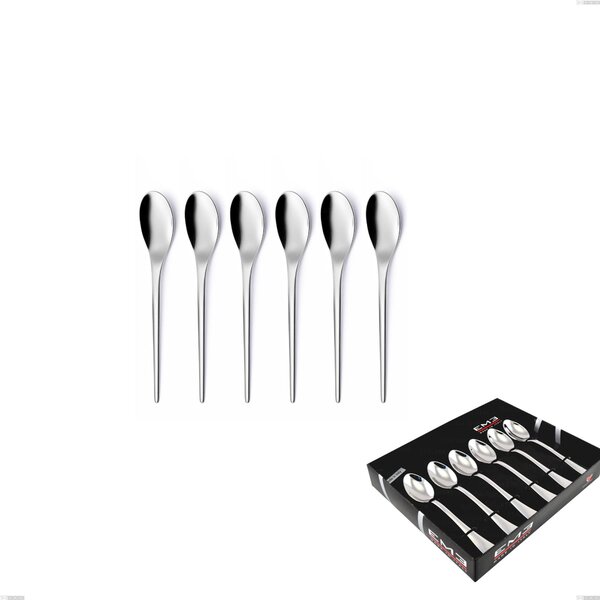 Confezione vetrina 6 pezzi caff� Joli, Acciaio inox 18.10 (AISI304), spessore 4.00 mm finitura Lucida