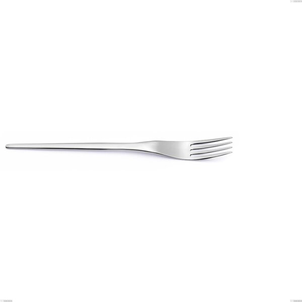 Forchetta da tavola JOLI in acciaio inox 18/10 Finitura Inox Lucido spessore 4.0 mm, Lunghezza 232 mm lavabili in lavastoviglie