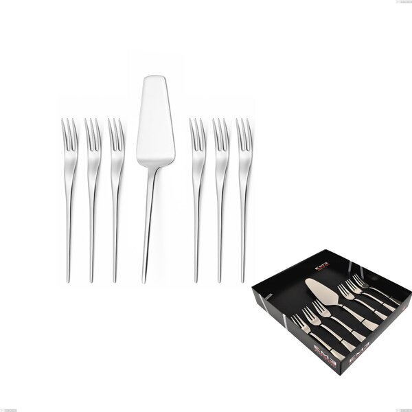Confezione vetrina 7 pezzi dolce Joli, Acciaio inox 18.10 (AISI304), spessore 4.00 mm finitura Lucida