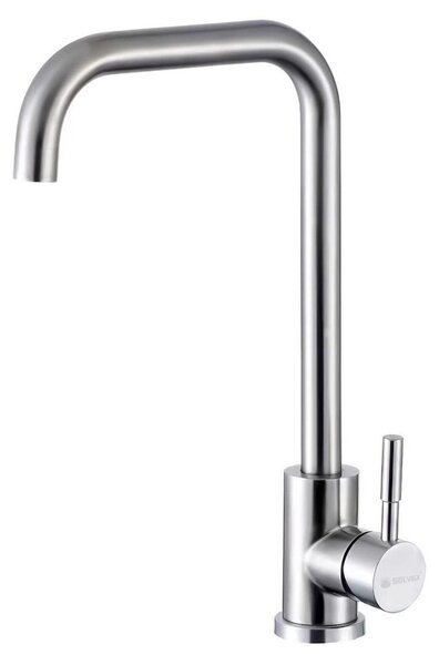 Miscelatore per cucina, modello SP-10021, finitura cromata, acciaio inossidabile 304, valvola in Vetroceramica