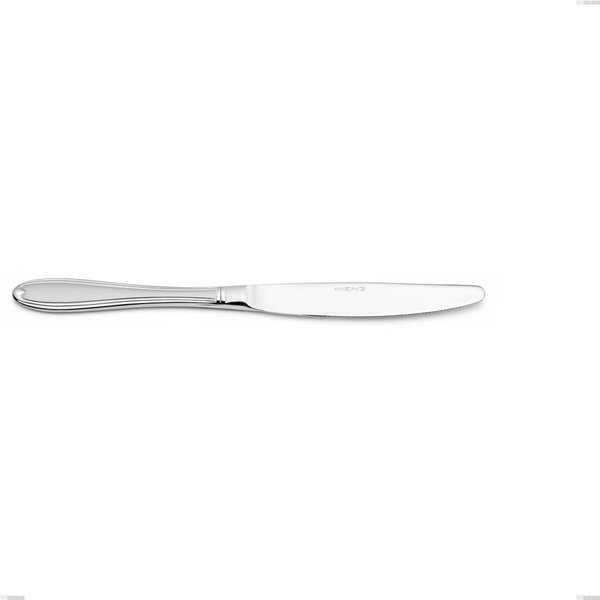 Coltello tavola Kappa Sabbiato, 18/10 (AISI304) Acciaio sabbiato, spessore 2.5 mm, lunghezza 233 mm