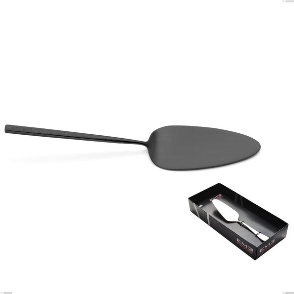 Confezione vetrina 1 pezzo pala torta Kyoto Origami Black, Acciaio inox (Aisi 304) trattamento pvd acciaio lucido