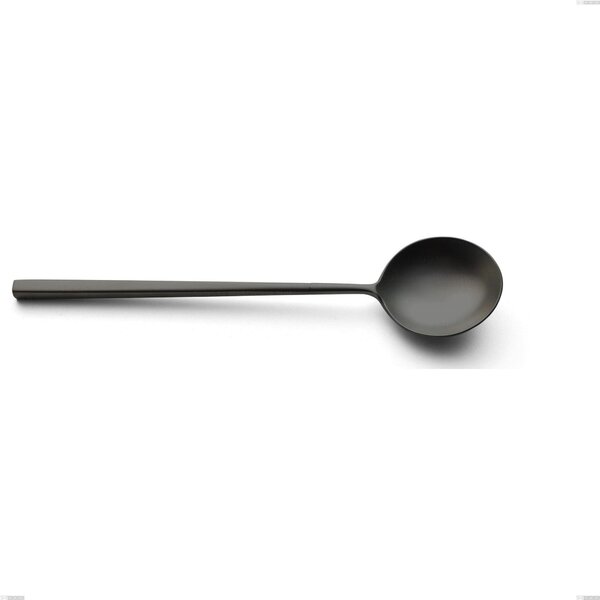 Cucchiaio da servizio Kyoto Sabbiato Black, Acciaio inox (Aisi 304) inox sabbiato, lunghezza 238 mm