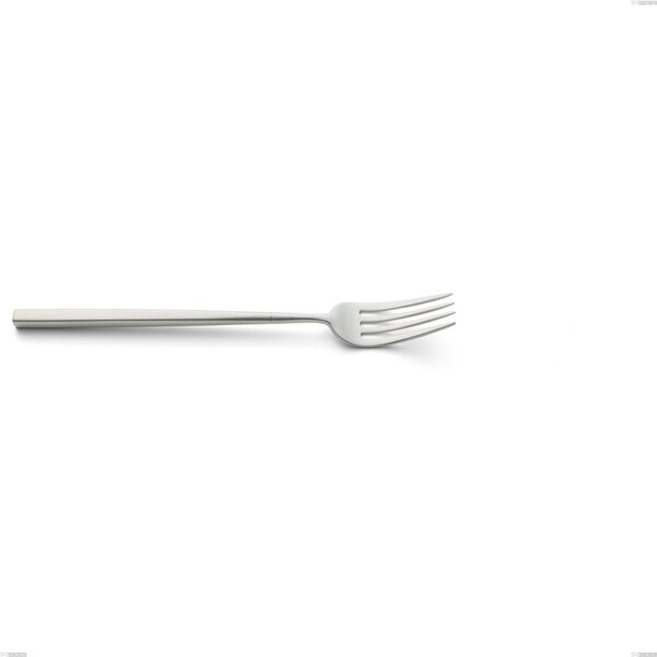 Forchetta tavola Kyoto Sabbiato, Acciaio inox (Aisi 304) inox sabbiato, lunghezza 218 mm