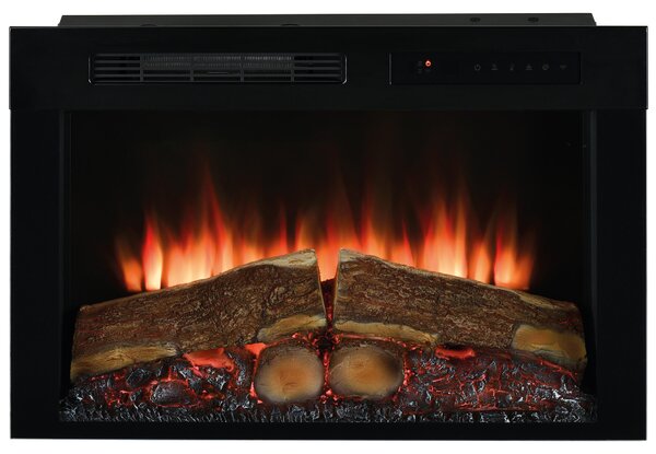 Camino elettrico Dimplex Spark 26 – Camino da incasso – Potenza termica 2000 Watt – Effetto fiamma LED Optiflame