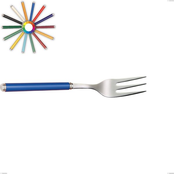 Forchetta da servizio linea, Acciaio 18/10 (AISI304) inox lucido , manici in metacrilato lunghezza 238 mm