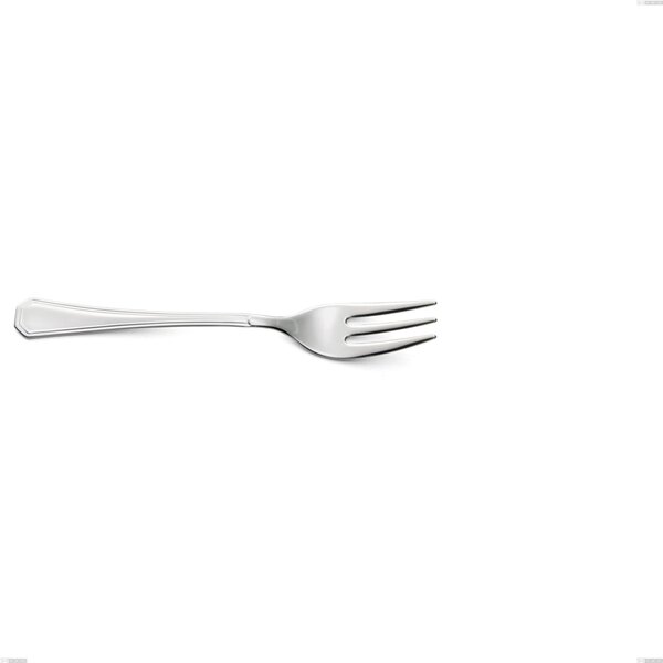 Forchetta dolce loira, Acciaio inox Aisi 304 lucido, spessore 2 mm, design Classico, lunghezza 150 mm