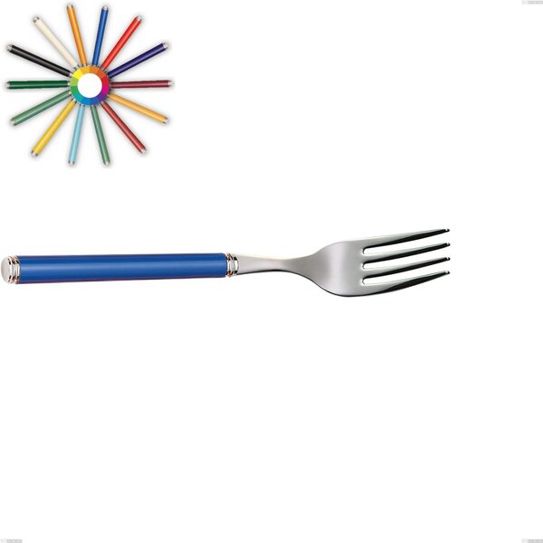 Forchetta da tavola LINEA in acciaio 18.10 Lunghezza 200 mm manico in Metacrilato lavabili in lavastoviglie