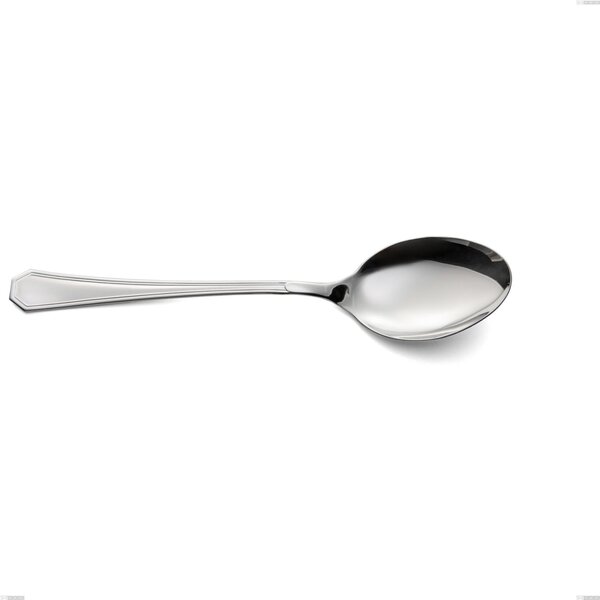 Cucchiaio da servizio loira, Acciaio inox Aisi 304 lucido, spessore 2 mm, design Classico, lunghezza 228 mm