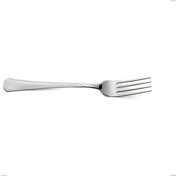 Forchetta da servizio loira, Acciaio inox Aisi 304 lucido, spessore 2 mm, design Classico, lunghezza 230 mm