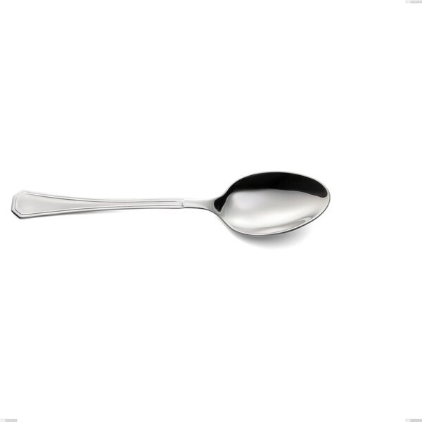 Cucchiaio da tavola, minestra loira, Acciaio inox Aisi 304 lucido, spessore 2 mm, design Classico, lunghezza 196 mm