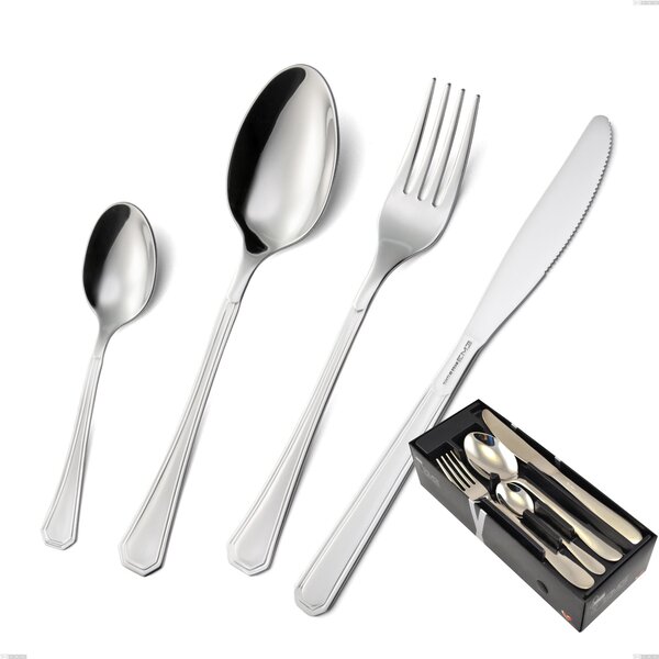 Servizio Posate 24 Pezzi LOIRA in acciaio inox 18/10 lucidato a specchio 2,0 mm di spessore