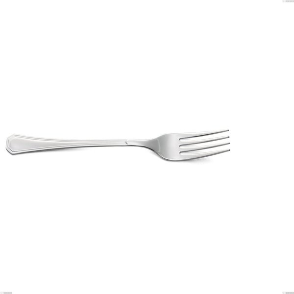 Forchetta tavola loira, Acciaio inox Aisi 304 lucido, spessore 2 mm, design Classico, lunghezza 196 mm