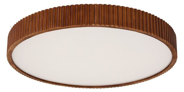Plafoniera Lindby, Velua, dimmerabile, Legno, Soggiorno, Legno, Moderno