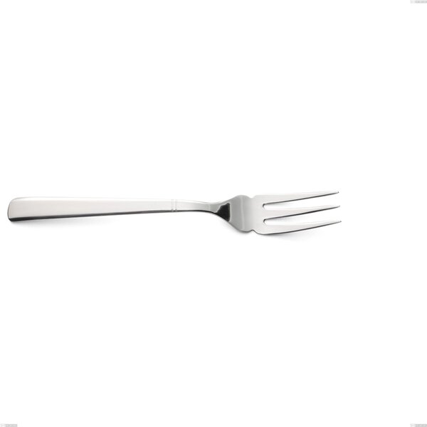 Forchetta pesce da servizio lux, Acciaio inox Aisi 304 Posate Lucide, spessore 2.5 mm, lunghezza 235 mm