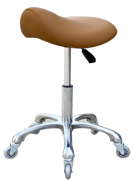 Sedia ergonomica con schienale, dotata di funzione girevole e altezza regolabile