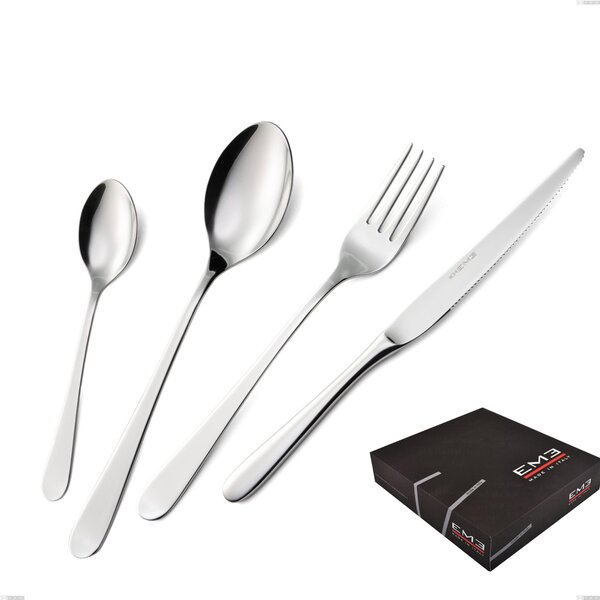 Set di posate 75 pezzi Lady in confezione regalo, 18/10 (AISI304), spessore 2,5 mm