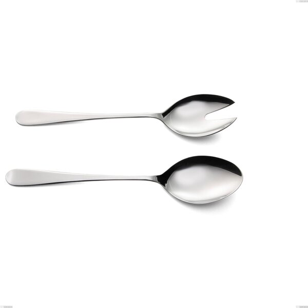 Coppia insalata Lady, 18/10 (AISI304) Acciaio Lucido, spessore 2.5 mm, lunghezza 233 mm