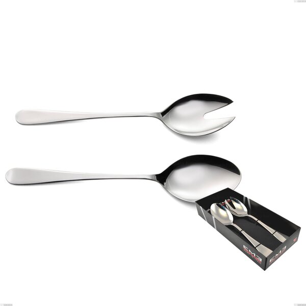 Confezione vetrina 2 pezzi insalata Lady, 18/10 (AISI304), spessore 2,5 mm