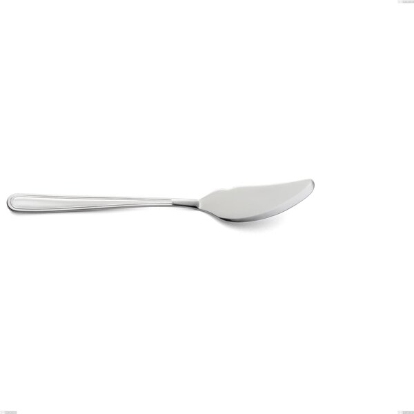 Coltello pesce medea, Acciaio inox Aisi 304 lucido, spessore 3 mm, lunghezza 195 mm