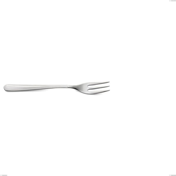 Forchetta dolce medea, Acciaio inox Aisi 304 lucido, spessore 3 mm, lunghezza 155 mm