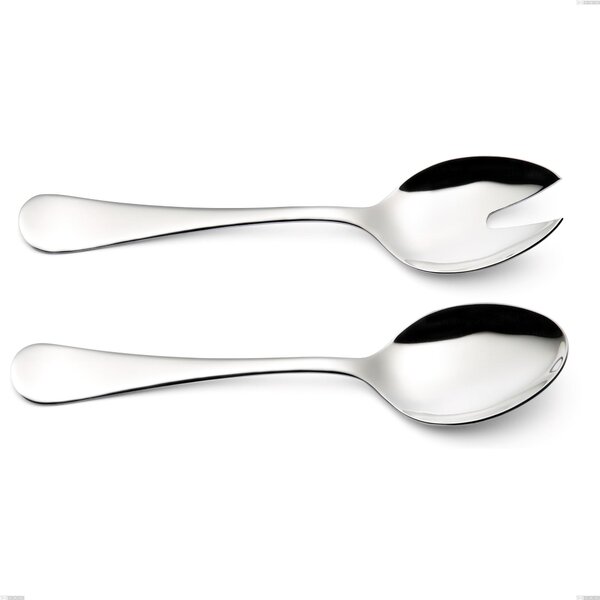 Coppia insalata Milano inox 18/10 , Acciaio inox 18/10 (AISI304) lucido a specchio , spessore 2.5 mm