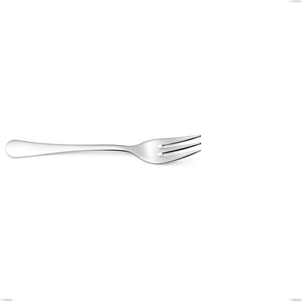 Forchetta dolce Milano inox 18/10 , Acciaio inox 18/10 (AISI304) lucido a specchio , Lunghezza 152 mm, spessore 2.5 mm