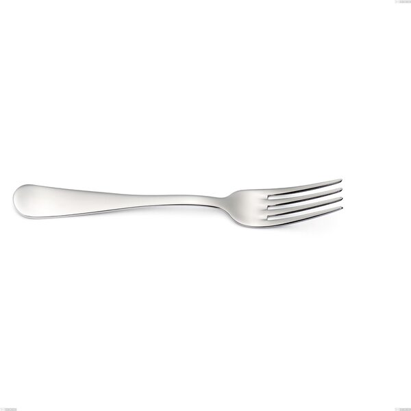 Forchetta frutta Milano inox 18/10 , Acciaio inox 18/10 (AISI304) lucido a specchio , spessore 2.5 mm