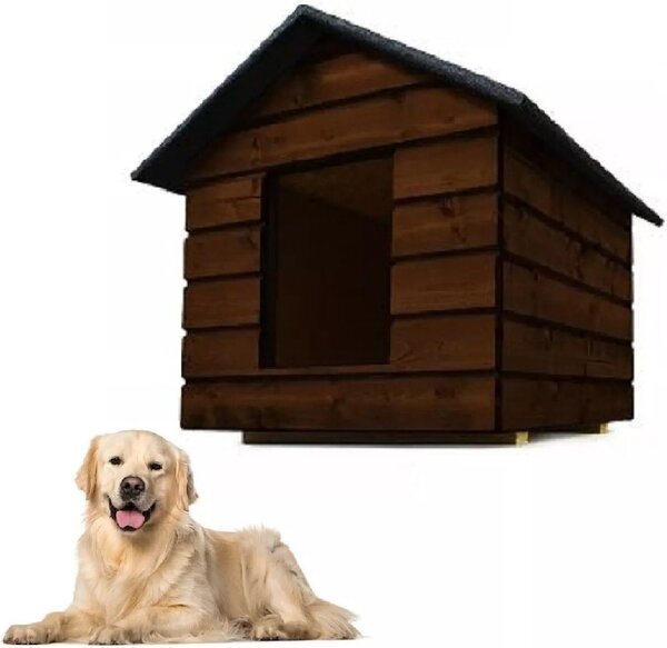Cuccia per cani QLS taglia L con tenda Isolamento invernale Rosewood Outdoor 11004
