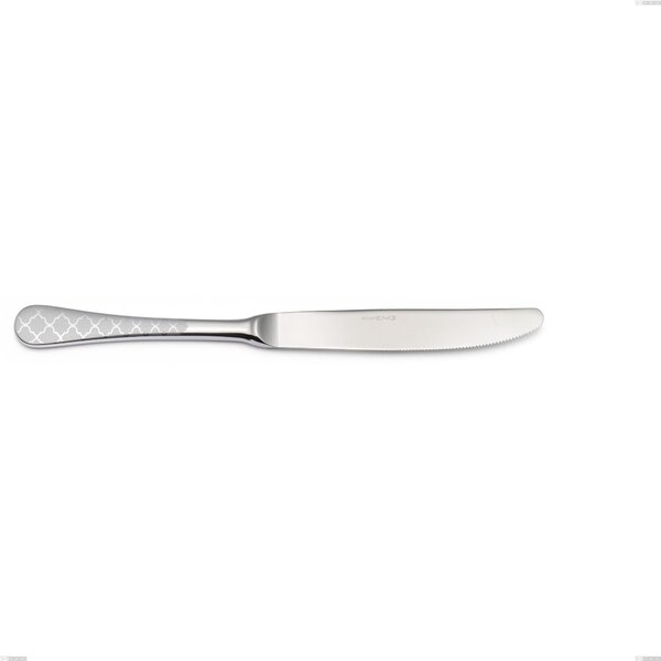 Coltello tavola Milano Damask, 18/10 (AISI304) acciaio lucido effetto damascato Acciaio lucido disegno laser, spessore 2.5mm, lunghezza 240 mm