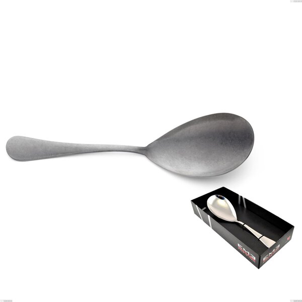 Confezione vetrina 1 pezzi pala riso milano retro, Acciaio inox (Aisi 304) vintage