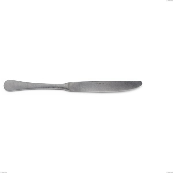 Coltello tavola milano retro, Acciaio inox (Aisi 304) vintage, lunghezza 240 mm