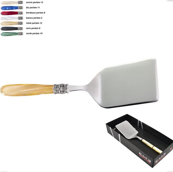 Confezione vetrina 1 pezzo pala lasagne mona lisa, Acciaio 18/10 AISI 304 Lucido manicatura acrilico perlato