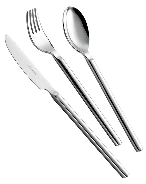 Servizio Posate 24 Pezzi MIZAR in acciaio inox 18/10 lucidato a specchio Forgiato