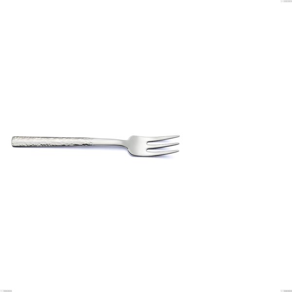 Forchetta dolce Marte, Acciaio inox 18/10 (AISI304), Lavorazione martellata spessore 2.5 mm, Lunghezza 150 mm