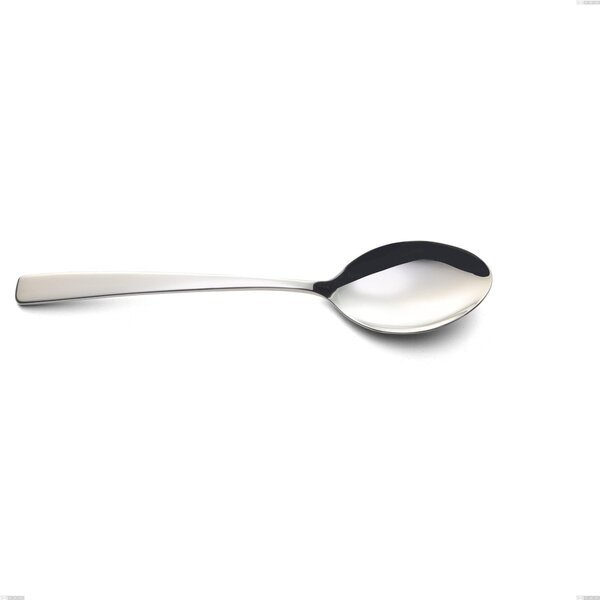 Cucchiaio da servizio Onda, Acciaio inox (Aisi 304) lucido, lunghezza 232 mm