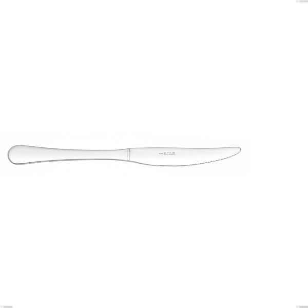 Coltello tavola economico Oxford, Acciaio inox 18/C (AISI430), spessore 2.00 mm, Lunghezza 220 mm