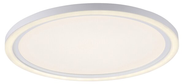 Plafoniera LED, bianca, interruttore di serie, D 40 cm