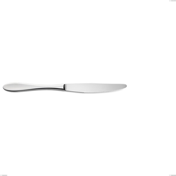 Coltello tavola oasi, Acciaio inox Aisi 304 Posate Lucide, spessore 2 mm, lunghezza 233 mm