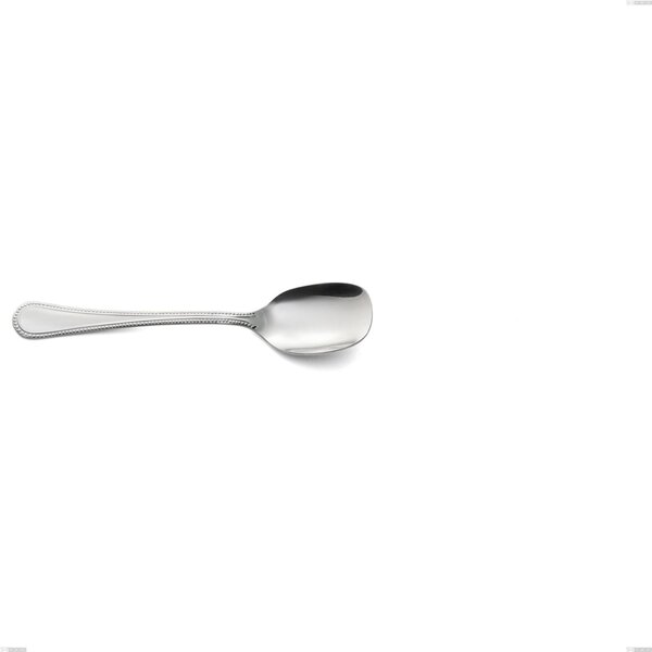 Cucchiaio gelato perles, Acciaio inox Aisi 304 lucido, spessore 2.5 mm, design Classico, lunghezza 141 mm