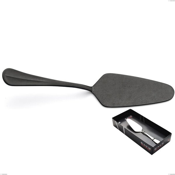 Confezione vetrina 1 pezzo pala torta Royal Retr� PVD Black, Acciaio inox 18/10 antico, spessore 2.5 mm, pvd black