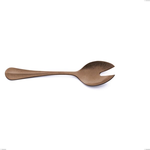 Coppia insalata Royal Retr� PVD Chocolate, Acciaio 18/10 antico, spessore 2.5 mm, lunghezza 233 mm, pvd chocolate